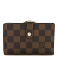 Damier Ebene French Purse Wallet