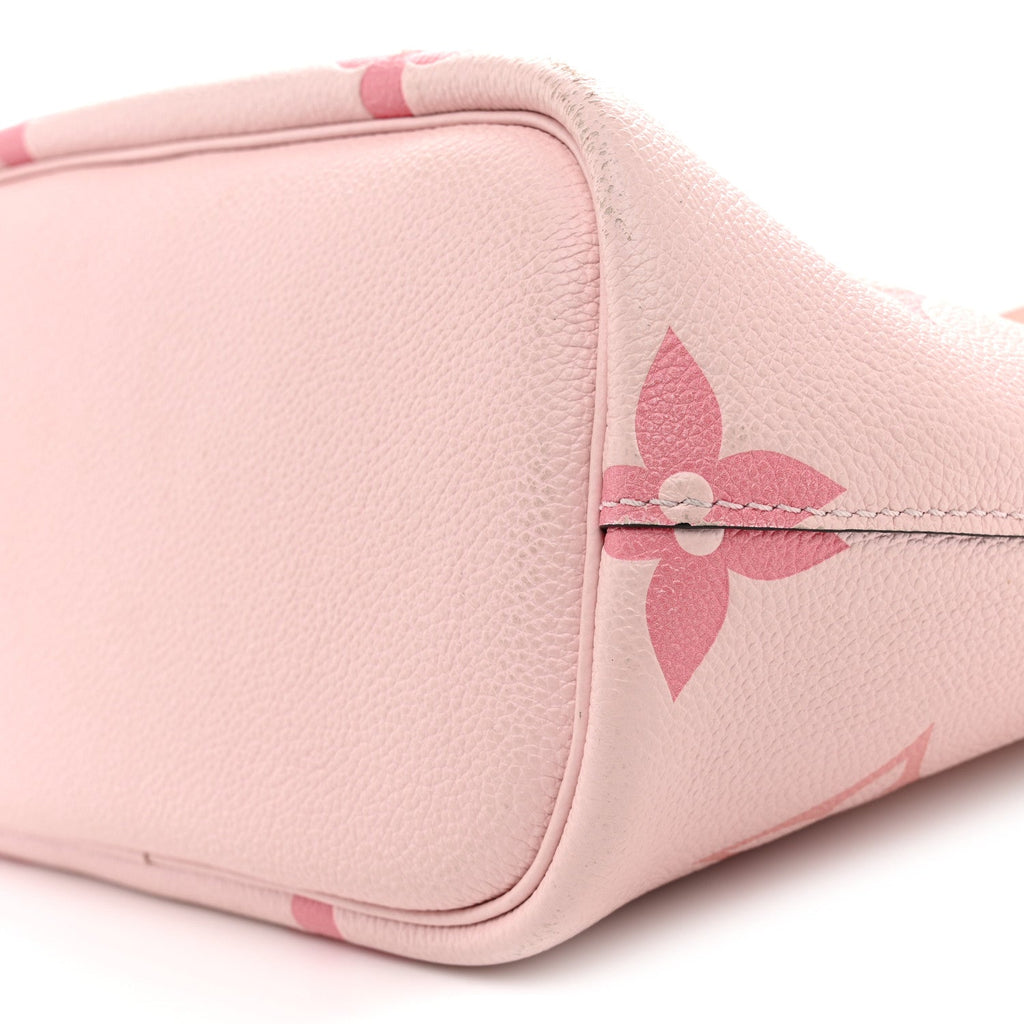 Empreinte Monogram Giant By The Pool Marshmallow Hobo PM Bouton De Rose