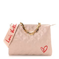 Lambskin Embossed Monogram Fall In Love Coussin PM Dragée Light Pink