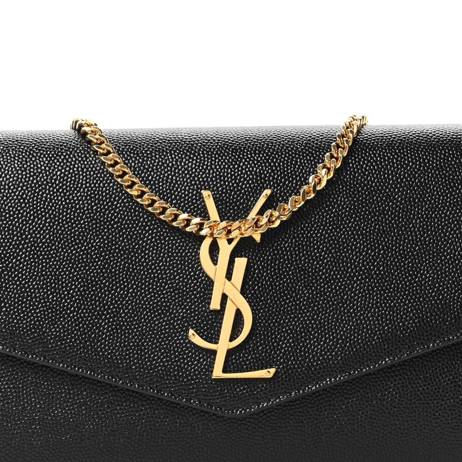 Grain De Poudre Uptown Chain Wallet Black