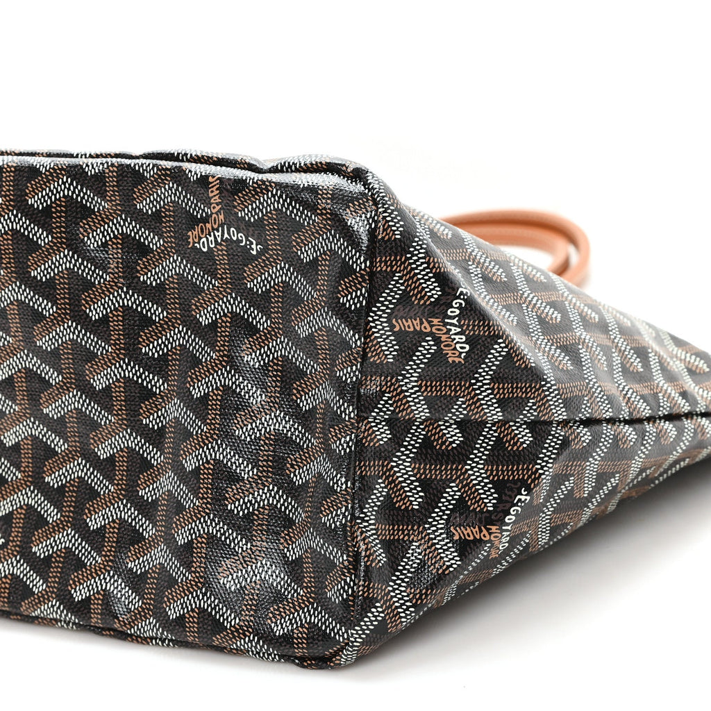 Goyardine Saint Louis PM Black Gold