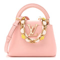 Taurillon Flower Chain Mini Capucines Pink