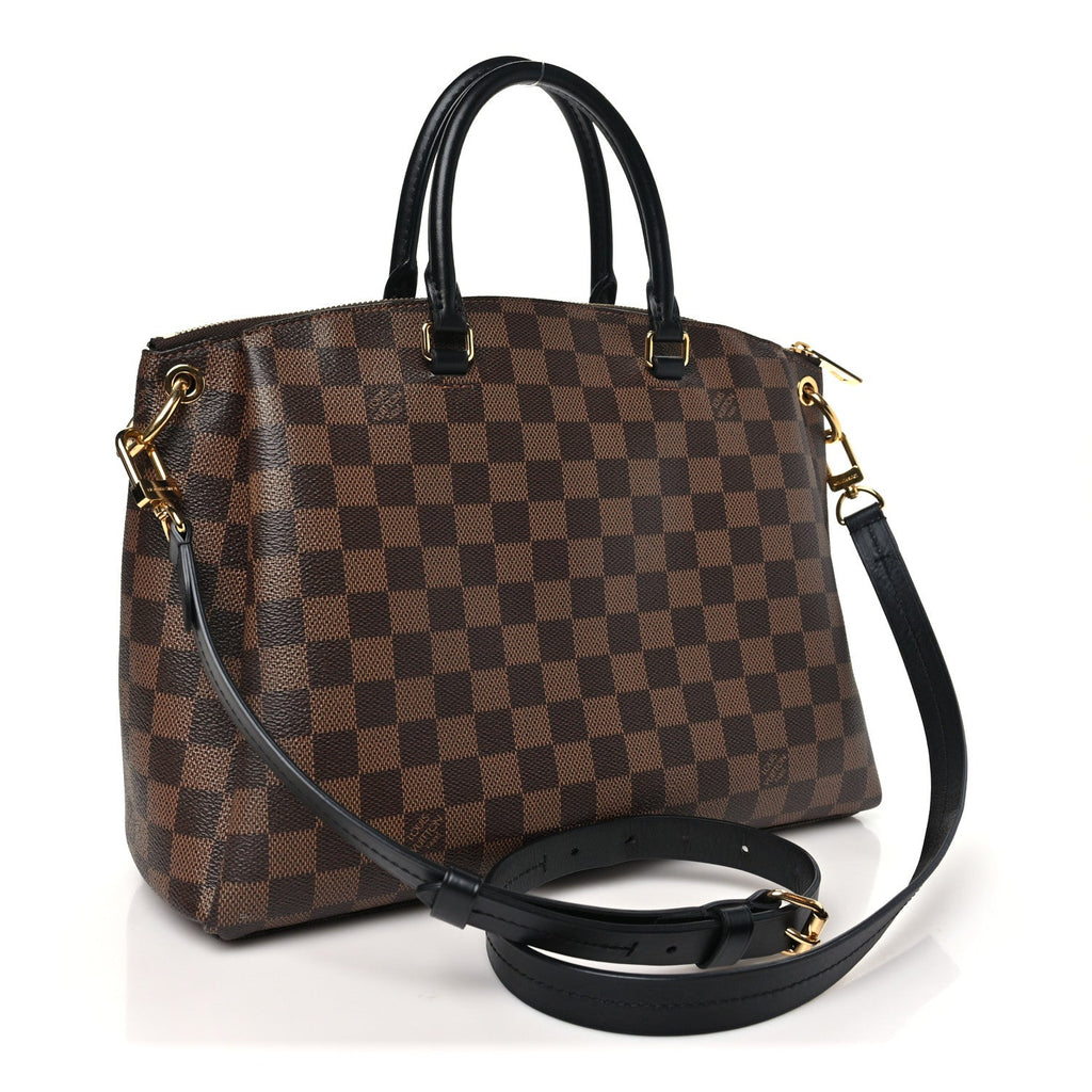 Damier Ebene Odeon Tote MM Black