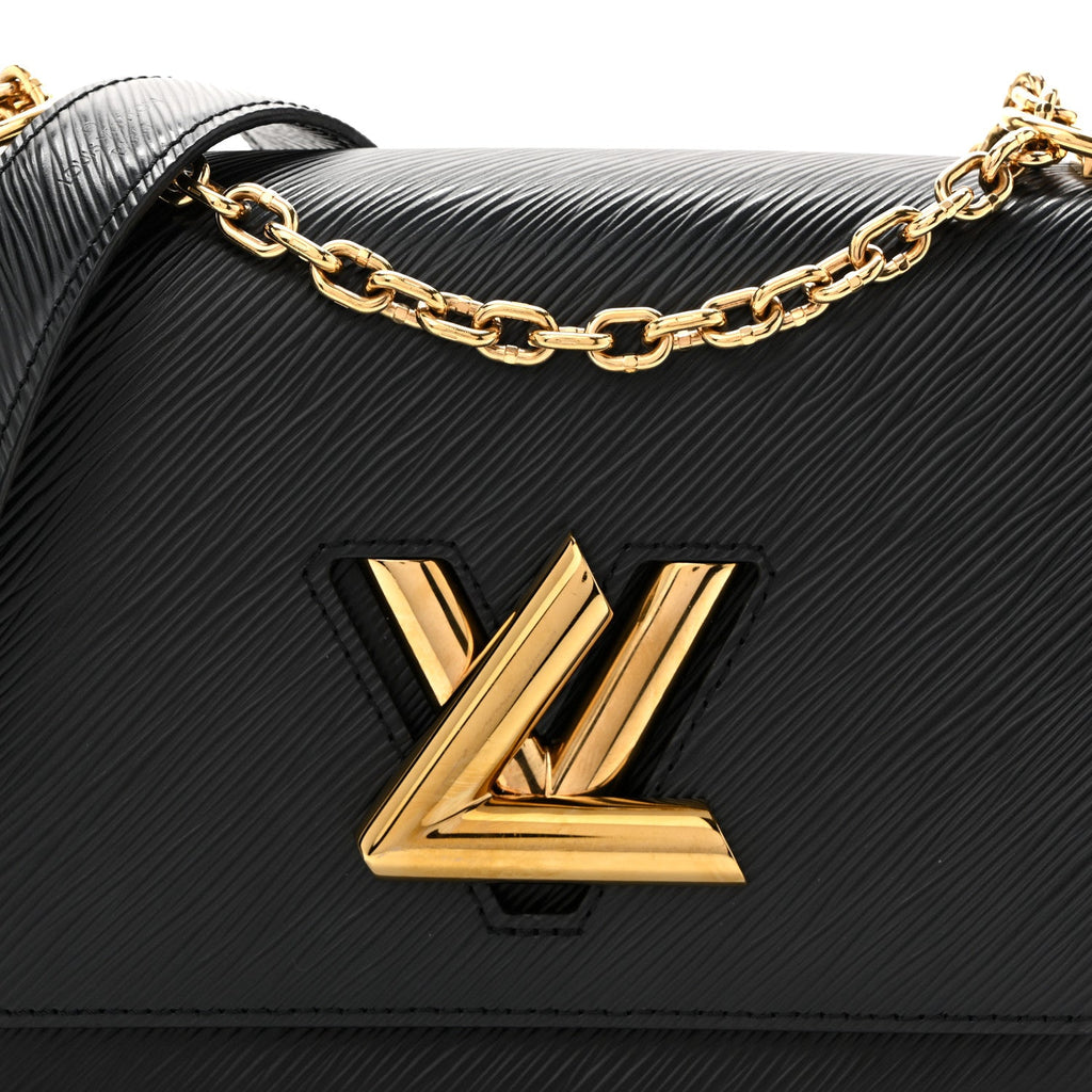 Epi Twist Shoulder Bag MM Black