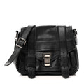 Lambskin PS1 Pouch Messenger Black