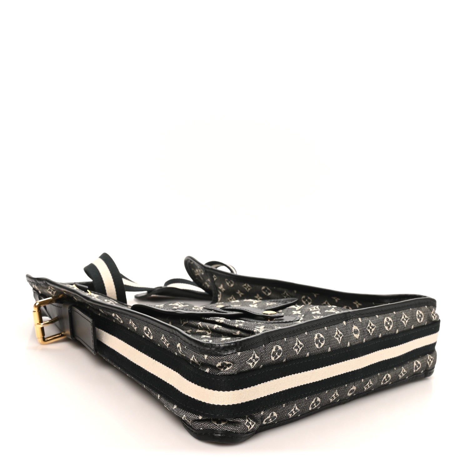 Mini Monogram Besace Mary Kate Black