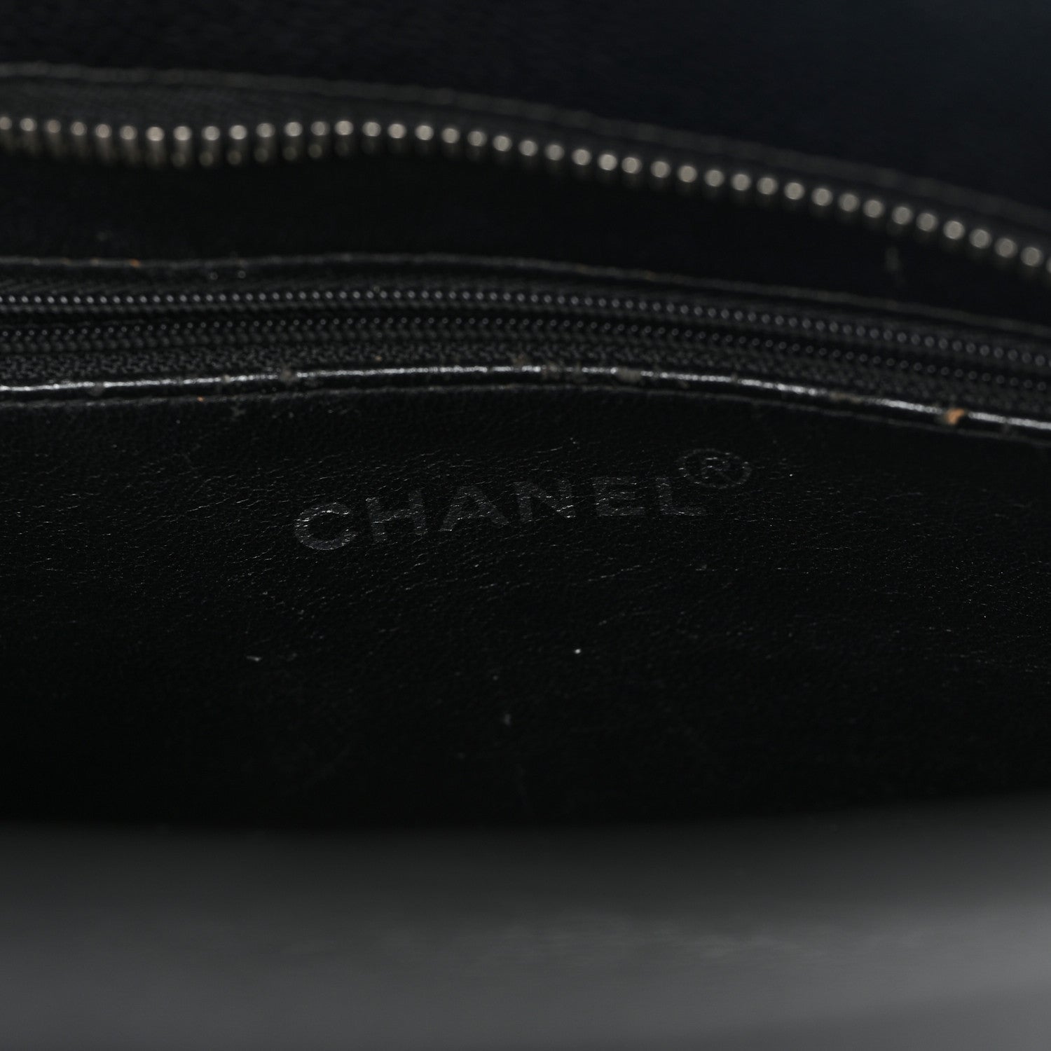 Caviar Quilted Medallion Tote Black