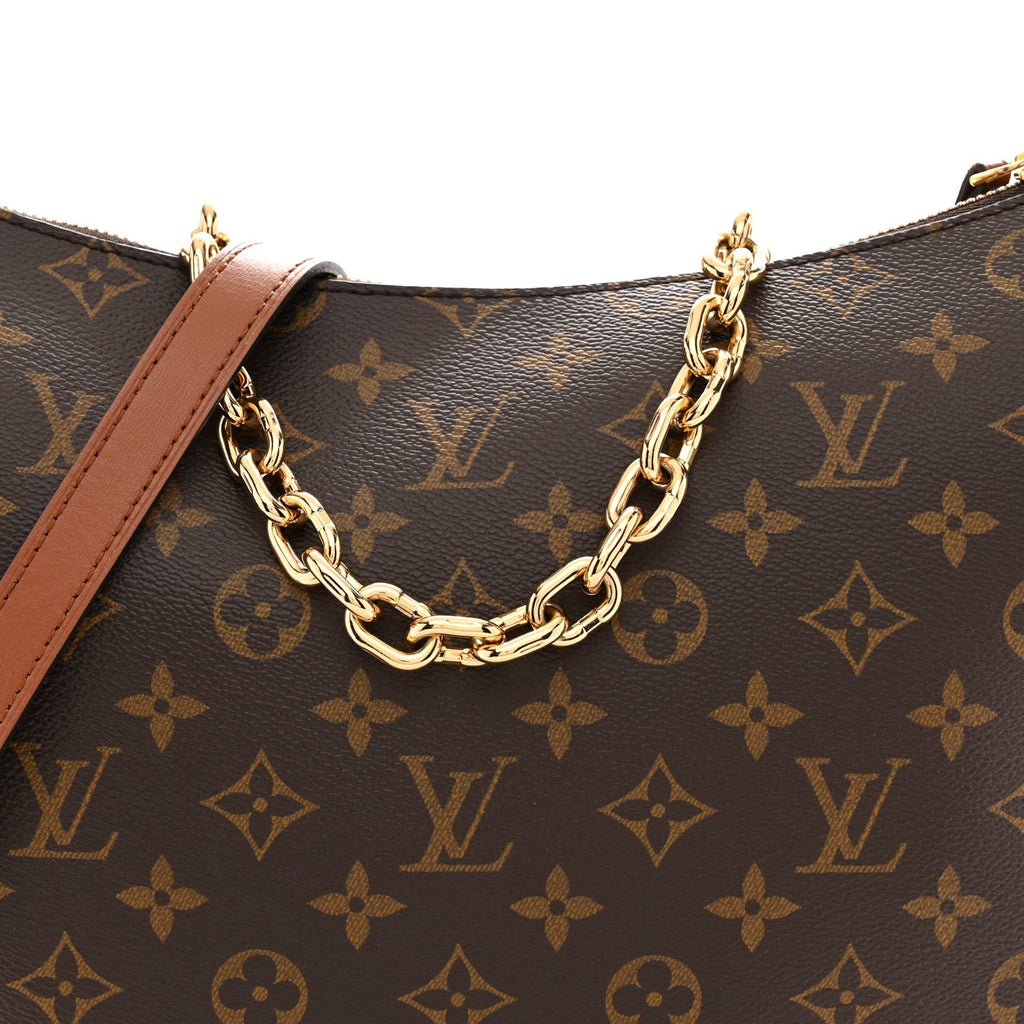 Reverse Monogram Loop Hobo