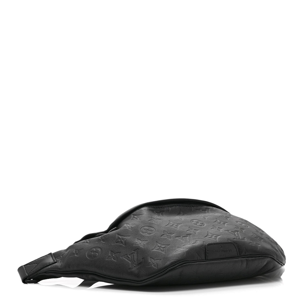 Calfskin Monogram Shadow Discovery Bumbag Black