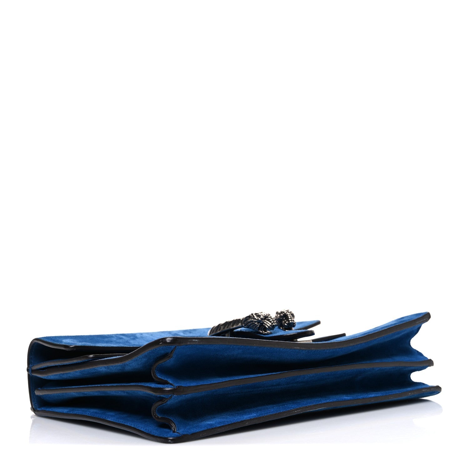 Suede Medium Dionysus Shoulder Bag Blue