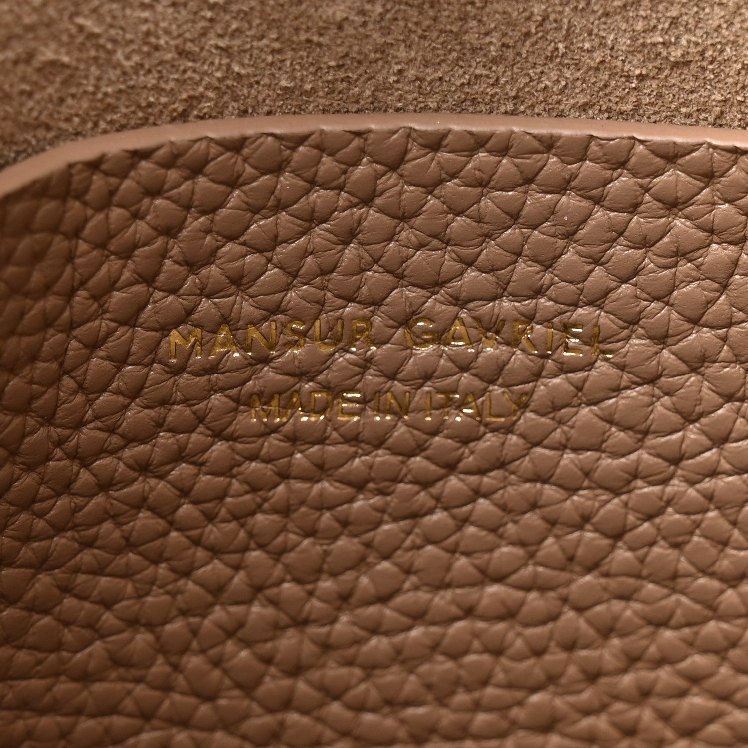 Pebbled Calfskin Small Everyday Cabas Biscotto
