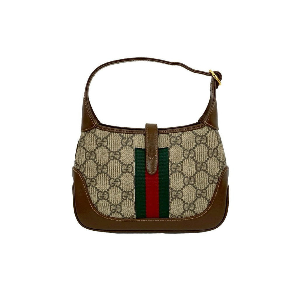 Gucci GG Supreme Leather Shoulder Bag