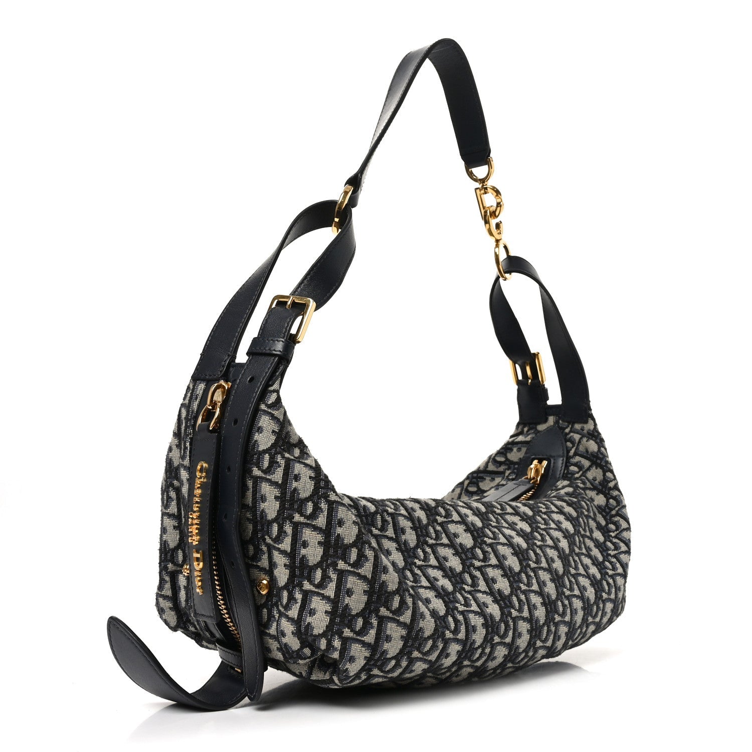 Oblique Large D-Journey Bag Blue