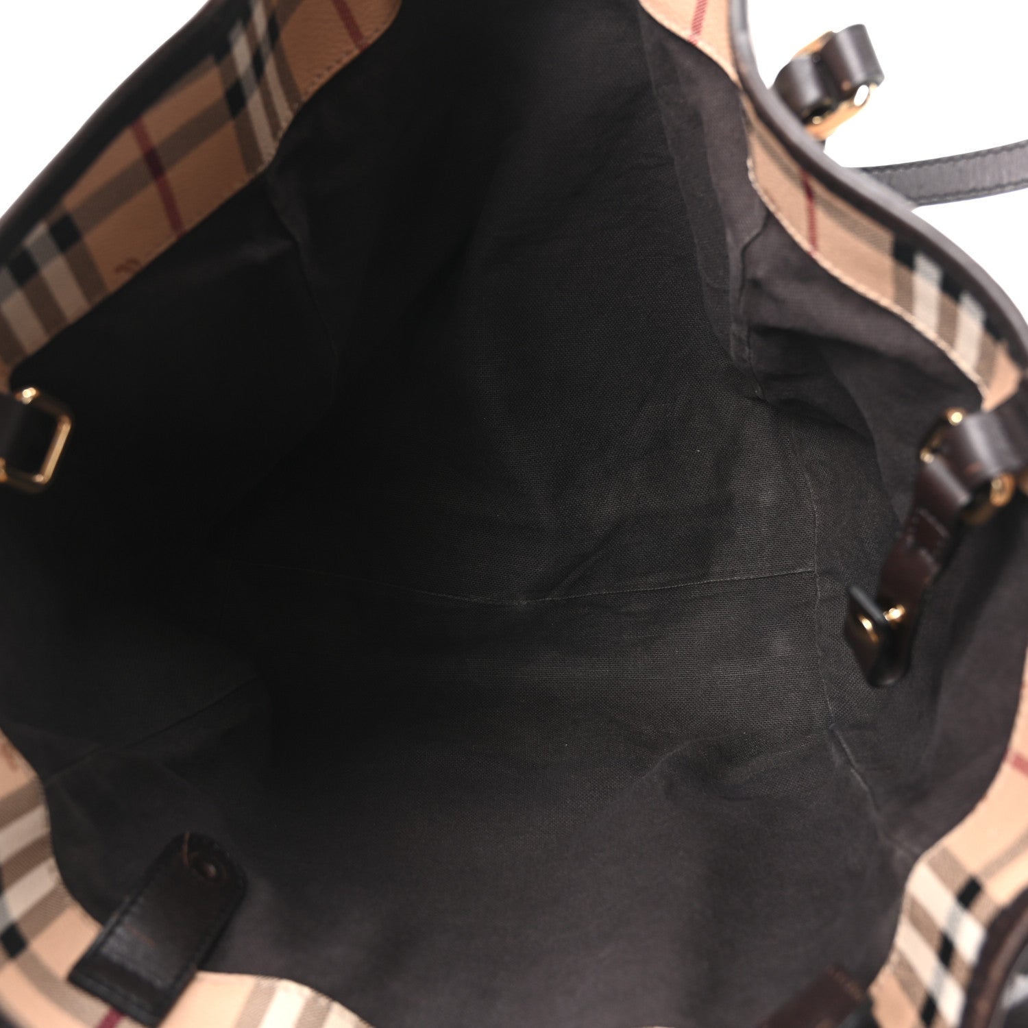 Haymarket Check Small Canterbury Tote Chocolate