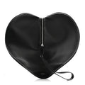 Lambskin Le Coeur Soft Clutch Black