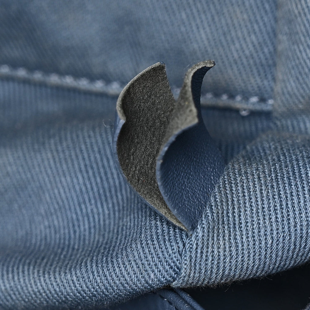 Woven Straw Raffia Medium Deauville Tote Light Blue