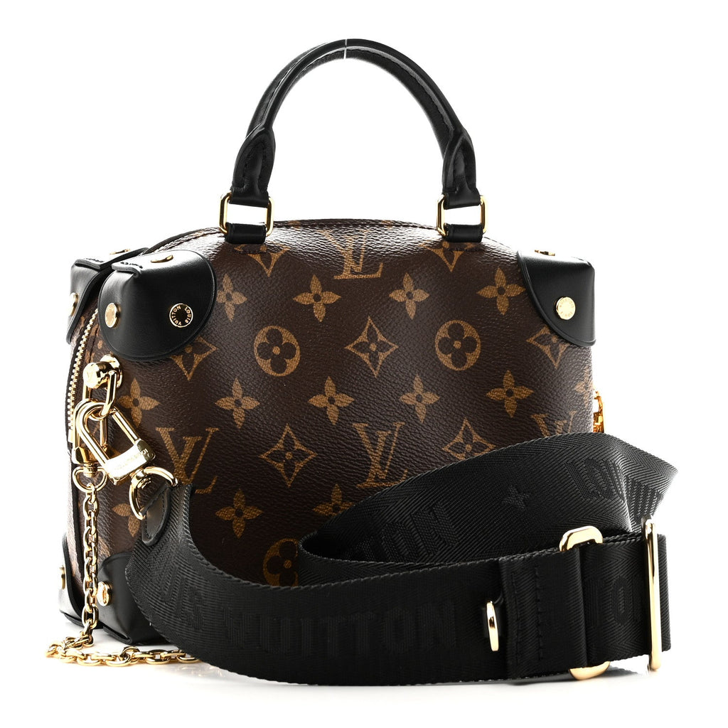 Monogram Petite Malle Souple Black
