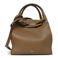 Supple Grained Calfskin Small Big Bag Light Taupe