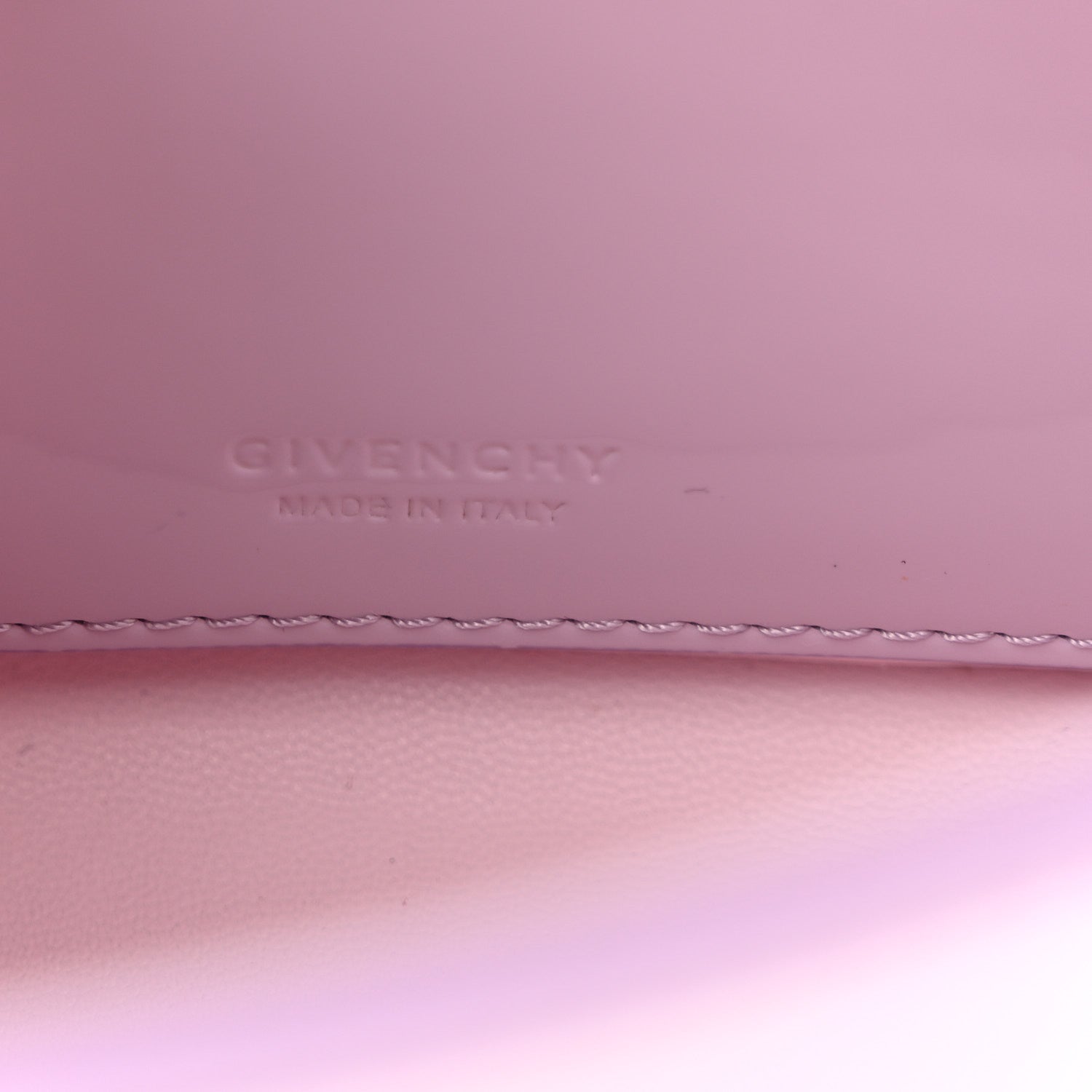 Patent 4G Small Padded Crossbody Bag Lilac