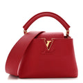 Taurillon Mini Capucines Scarlet