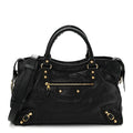 Agneau Giant 12 Gold Hardware City Black