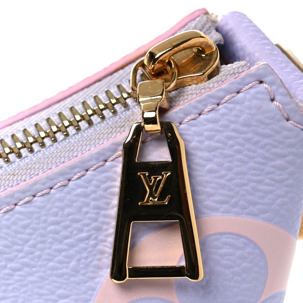 Monogram Giant Spring In The City Marshmallow Hobo PM Sunrise Pastel