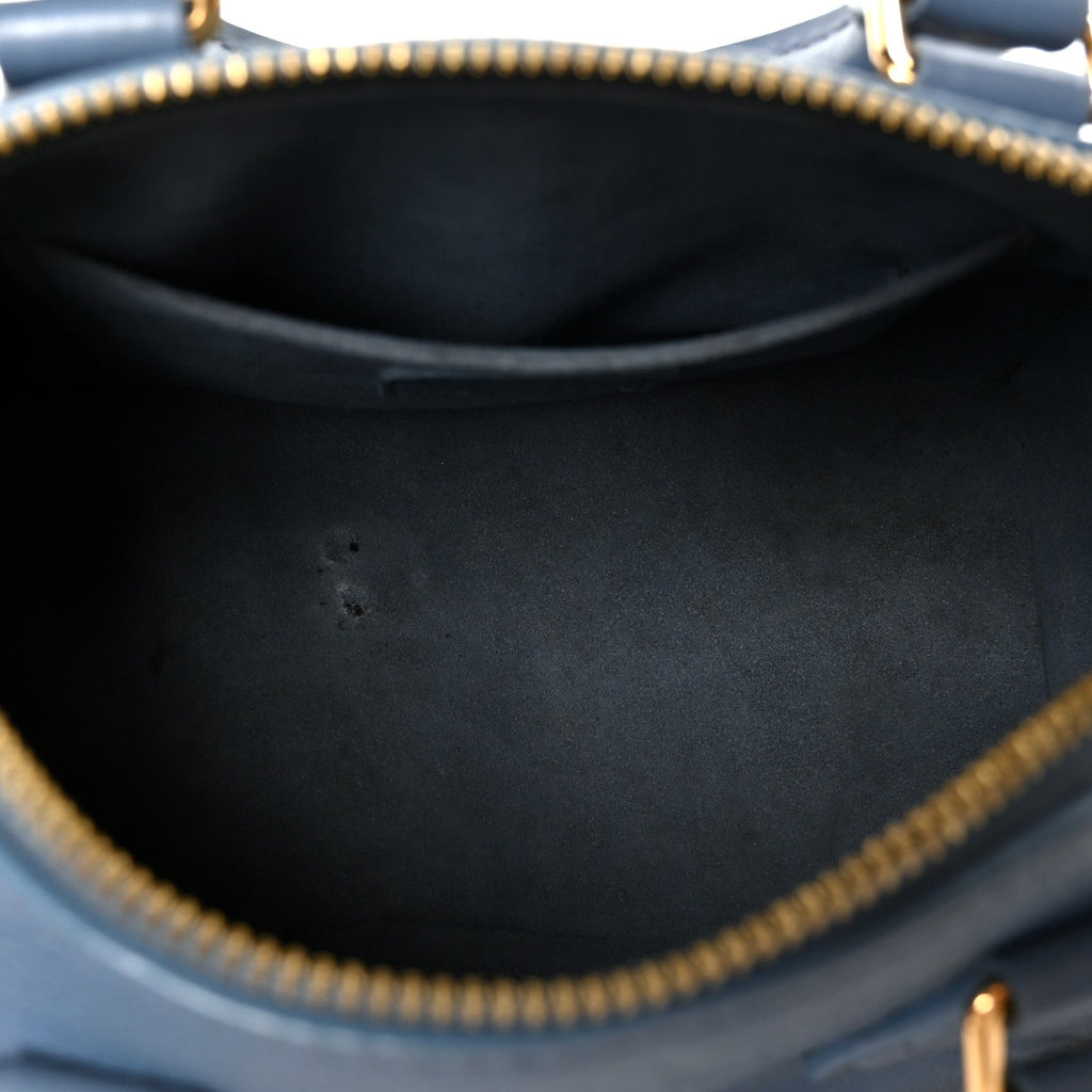 Empreinte Monogram Giant Speedy Bandouliere 20 Blue Jean