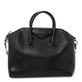 Sugar Goatskin Medium Antigona Black Black