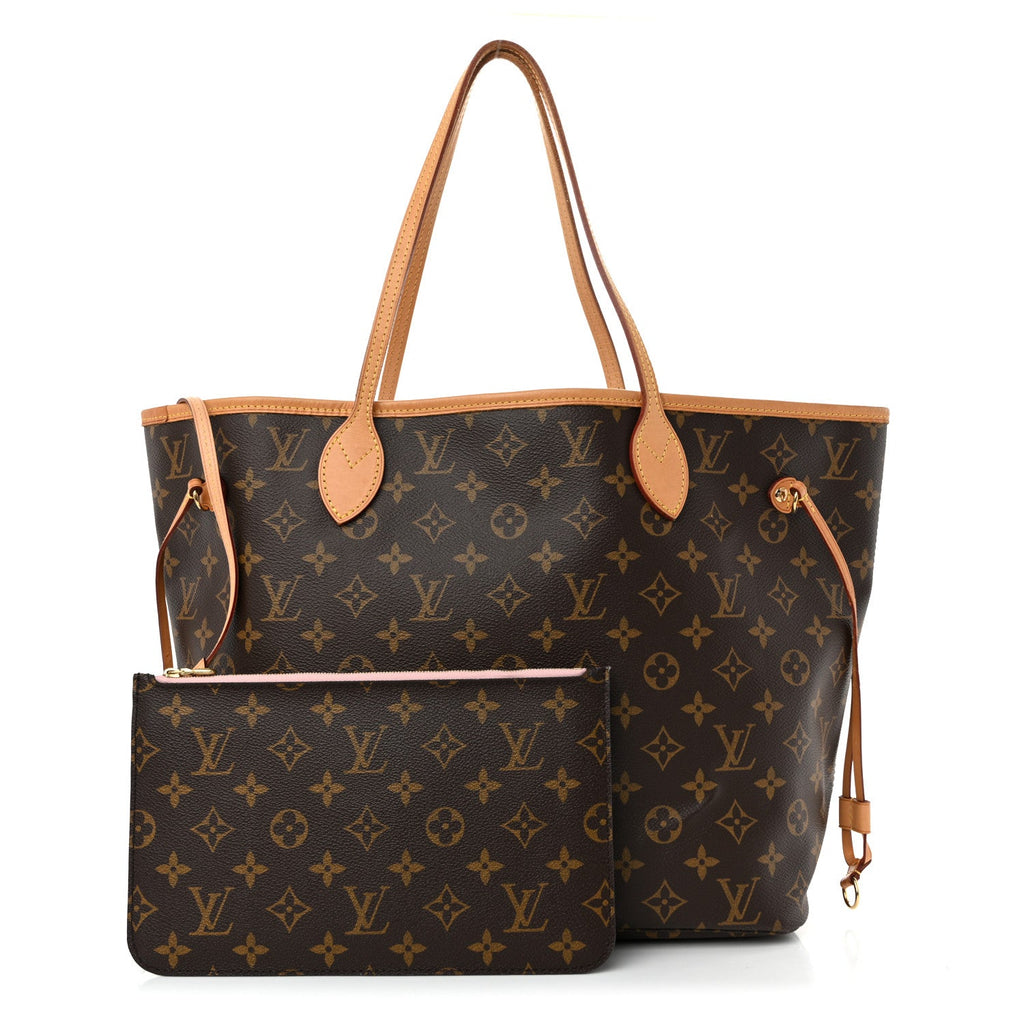 Monogram Neo Neverfull MM Rose Ballerine