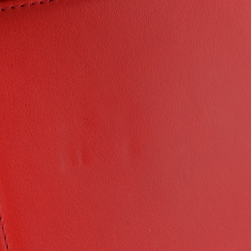 Caviar Quilted Boy Wallet On Chain WOC Red