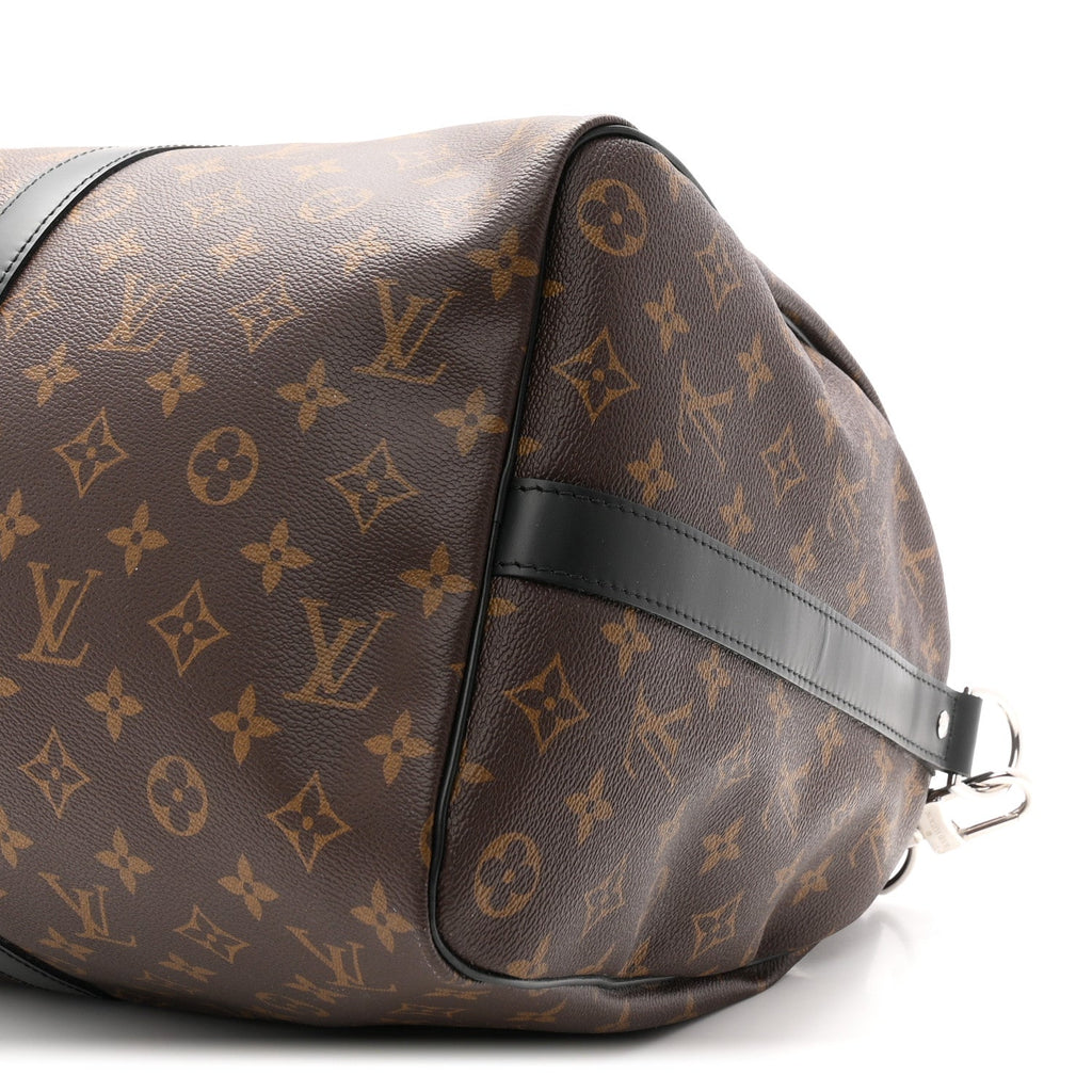 Monogram Macassar Keepall Bandouliere 45