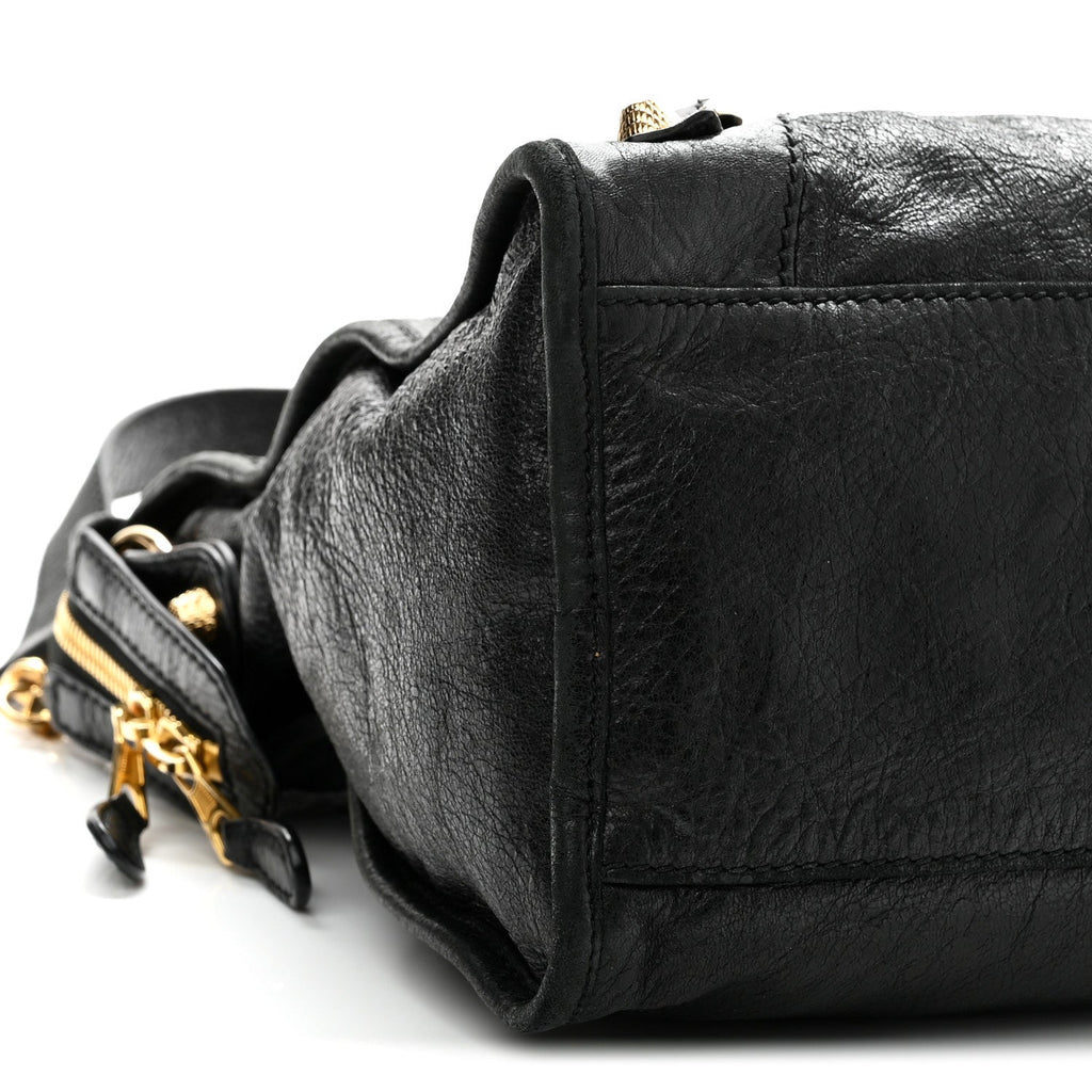 Agneau Giant 12 Gold Hardware City Black