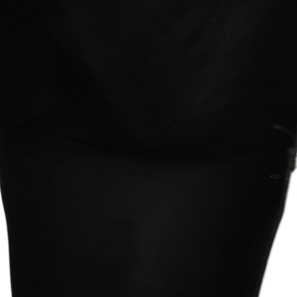 Calfskin Mens Logo Vertical Shopping Tote Black