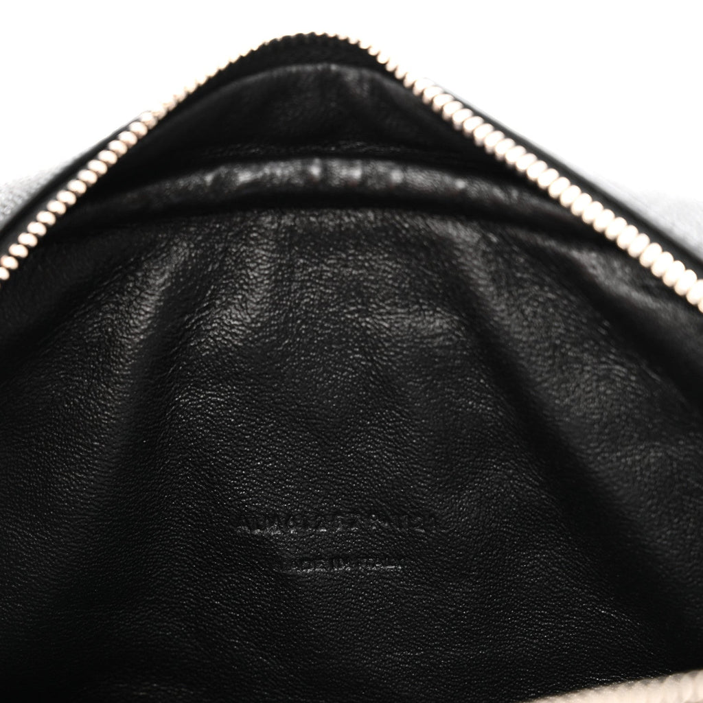Grain De Poudre Matelasse Monogram Mini Lou Camera Bag Black