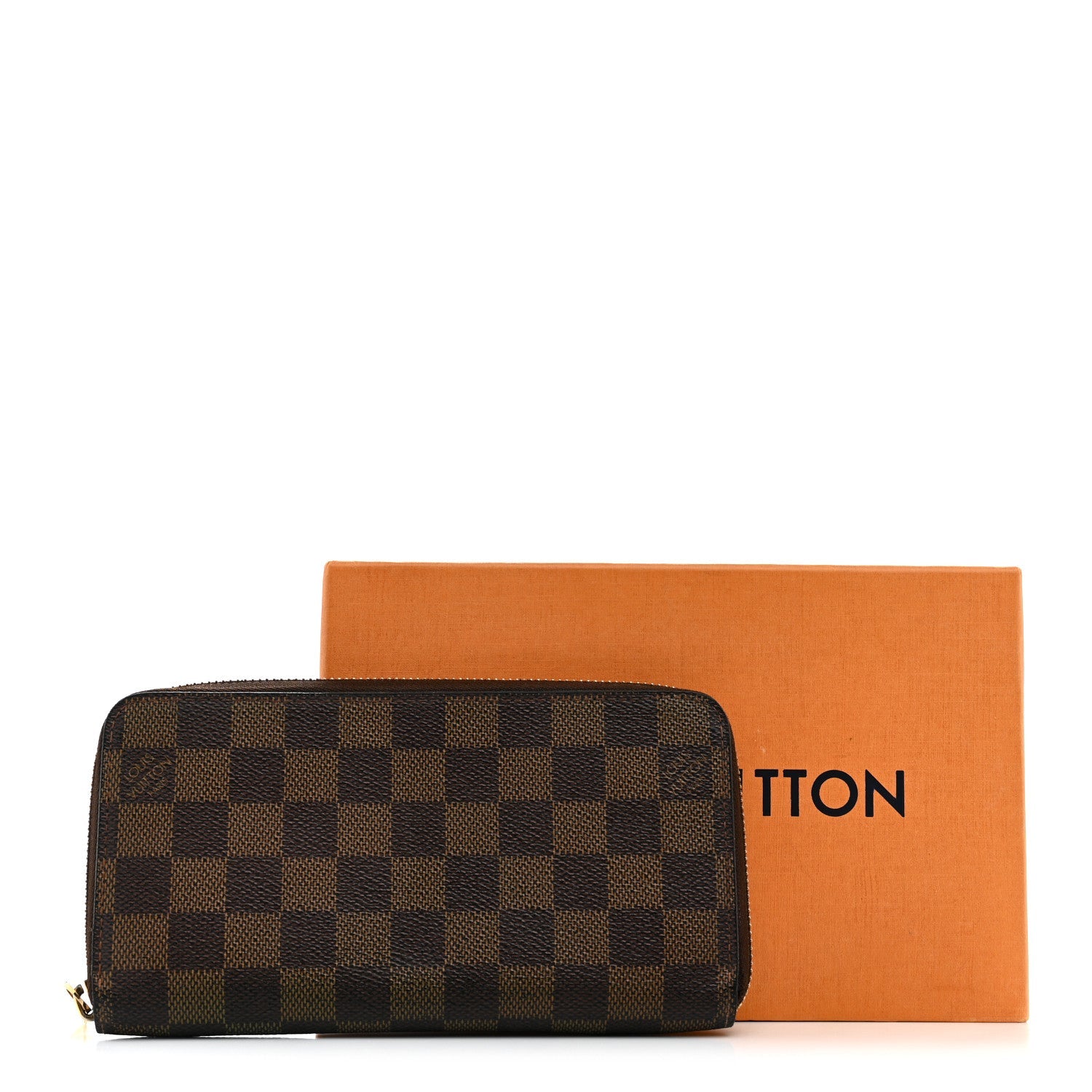 Damier Ebene Zippy Wallet
