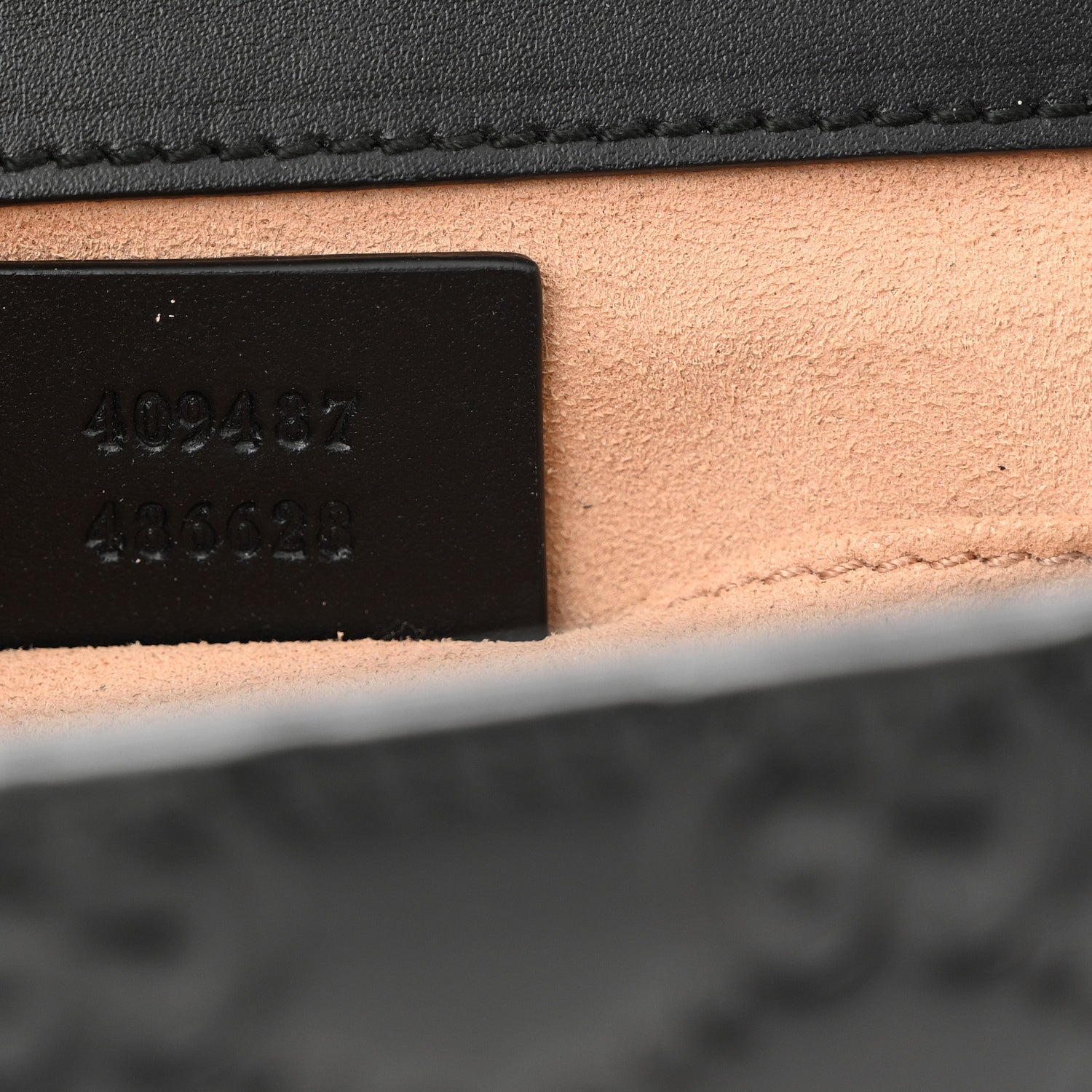 Guccissima Small Padlock Shoulder Bag Black