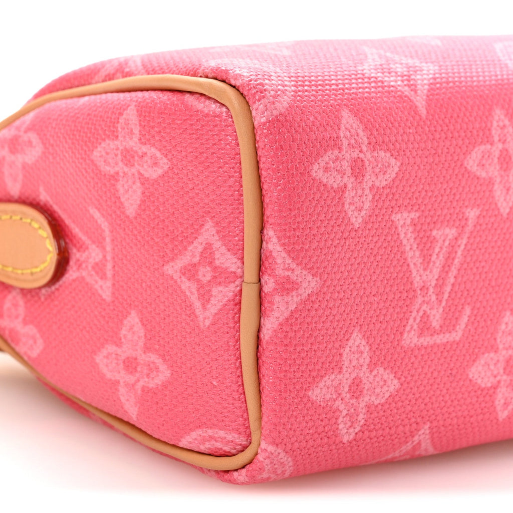 Monogram Origine Nano Speedy Bandouliere Rose Ruban