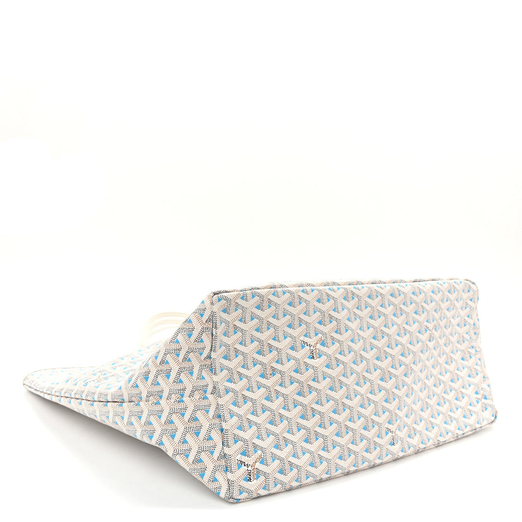Goyardine Saint Louis Claire Voie GM White Opaline