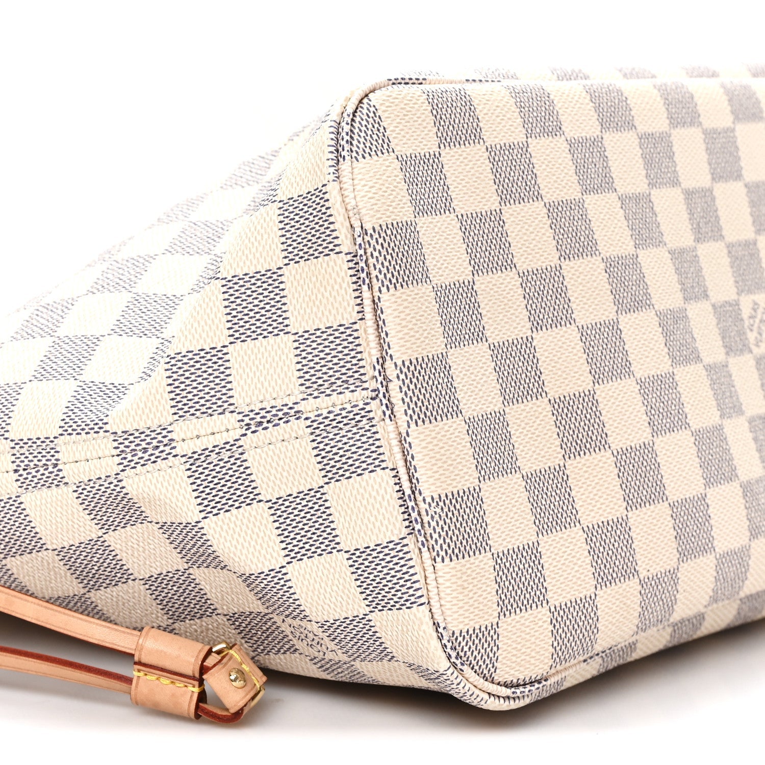 Damier Azur Neo Neverfull MM Rose Ballerine