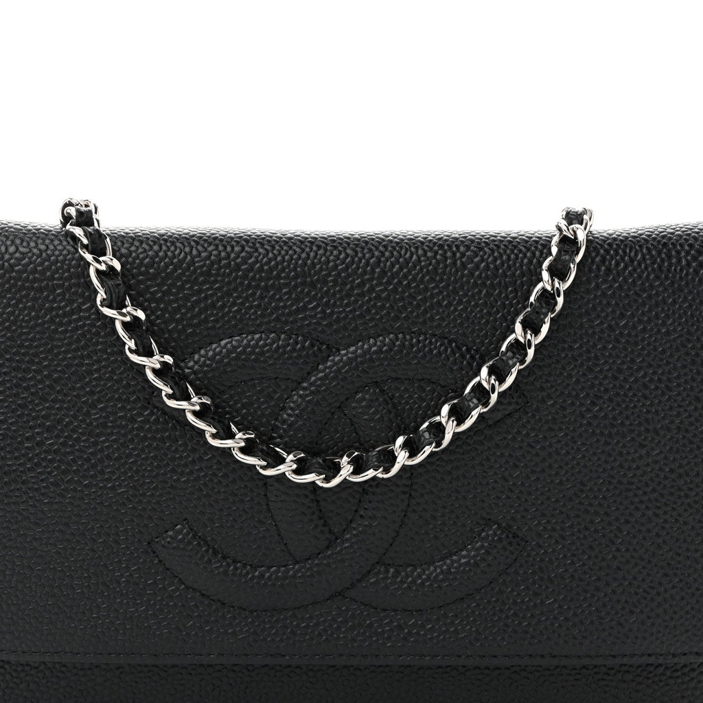 Caviar Timeless CC Wallet On Chain WOC Black