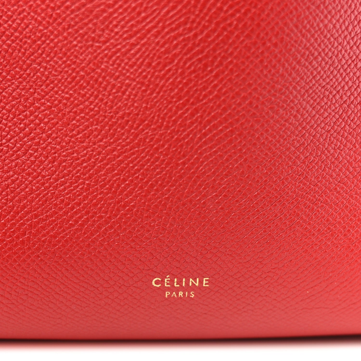 Grained Calfskin Mini Belt Bag Coquelicot
