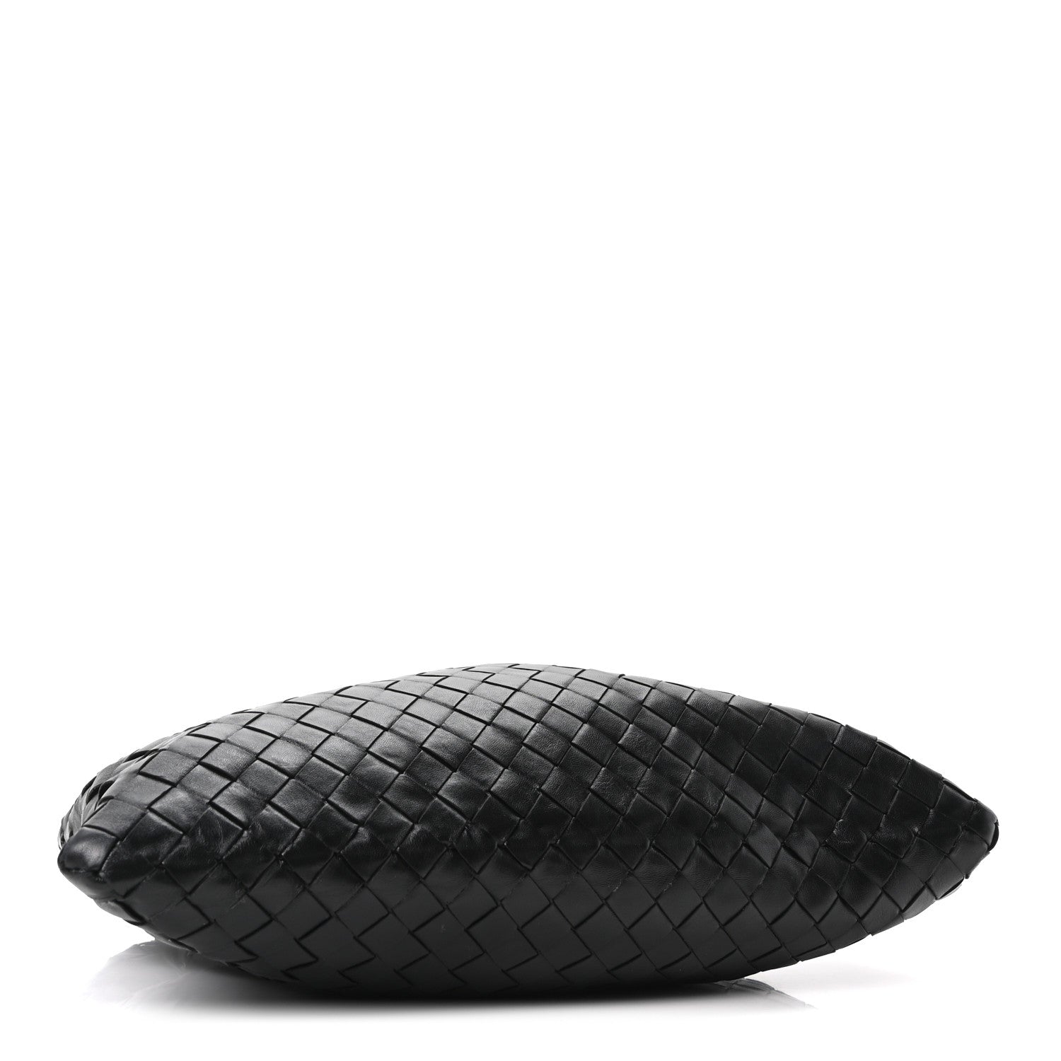 Calfskin Intrecciato Small Hop Black