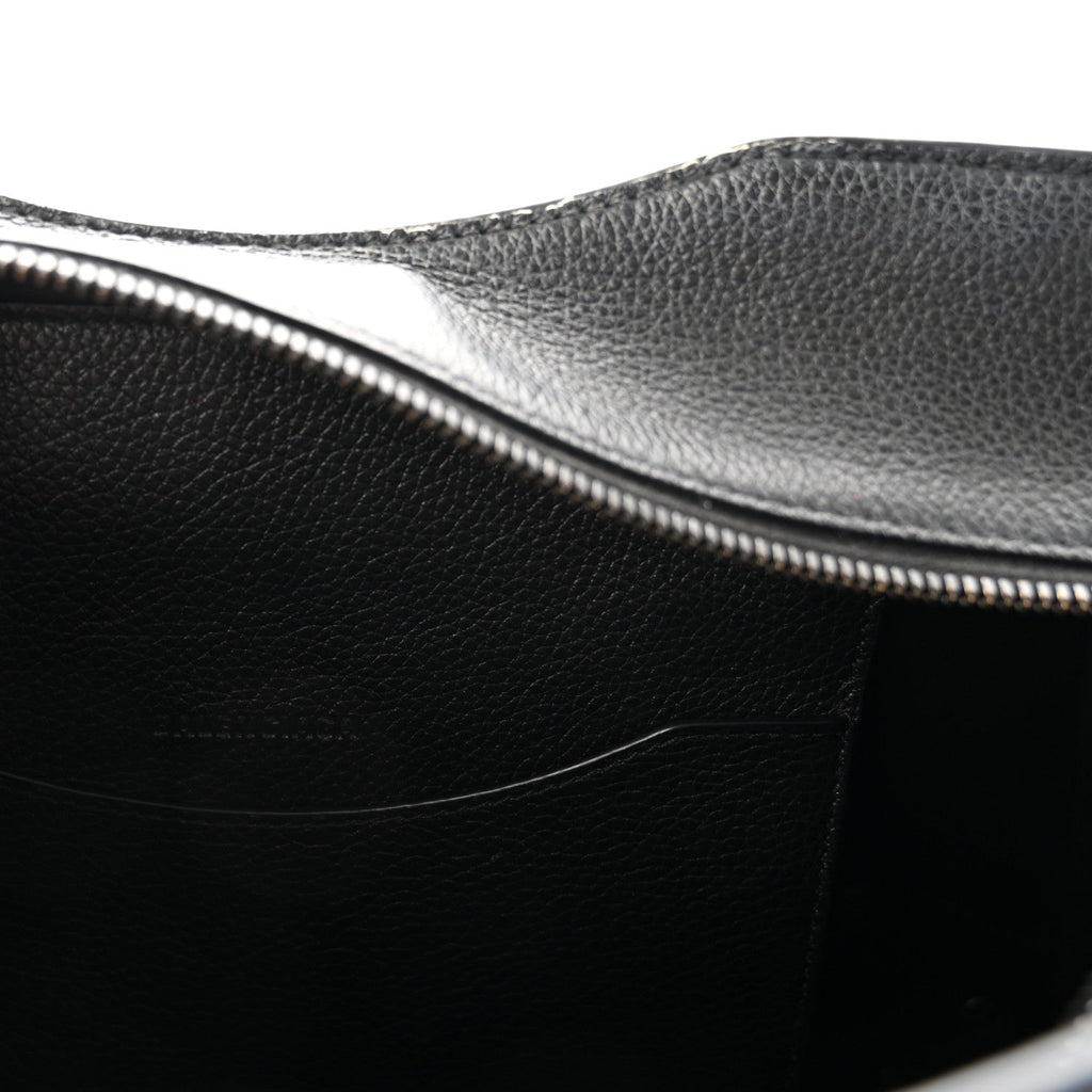 Grained Calfskin Neo Classic Black Hardware S City Black