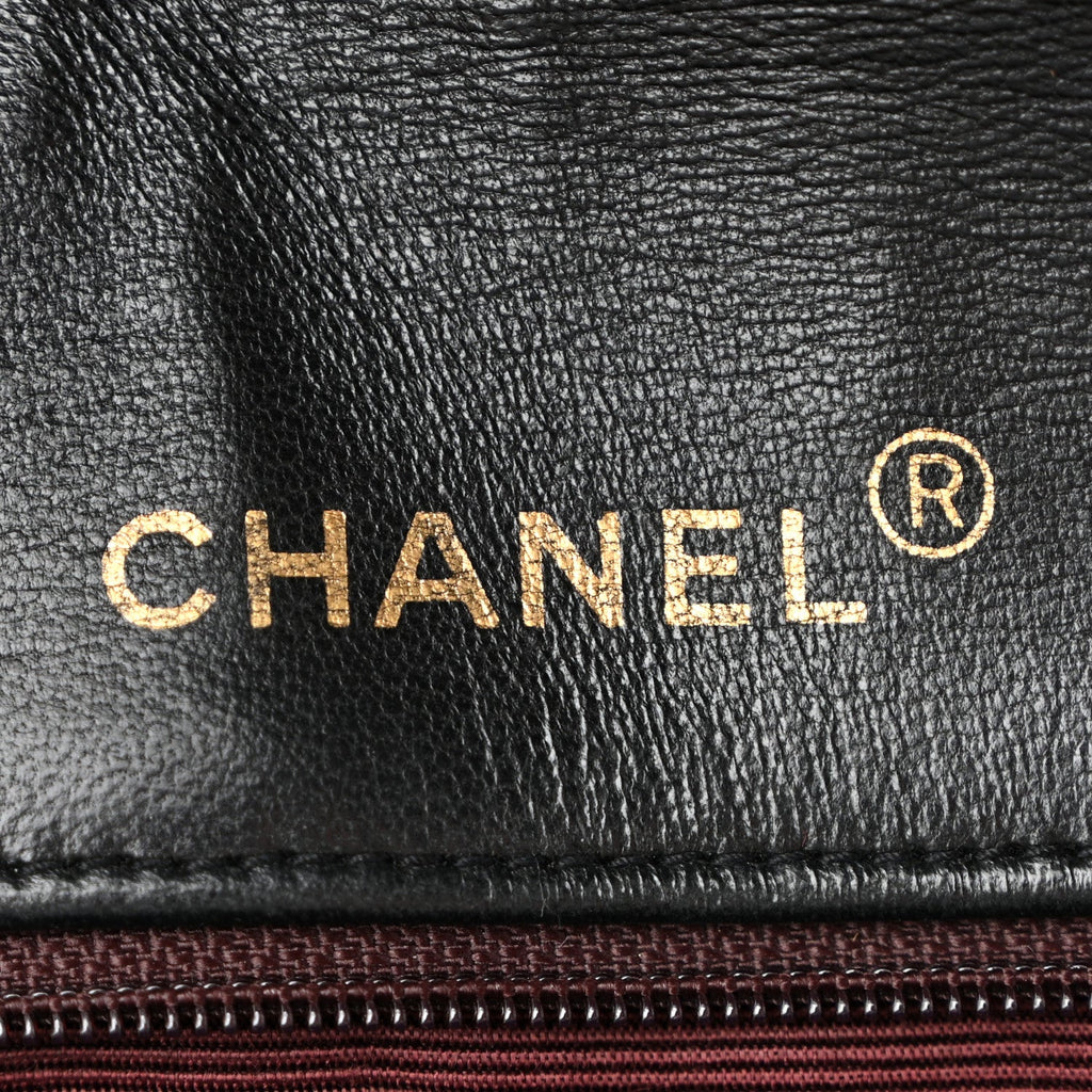Lambskin Quilted Small Single Flap Black
