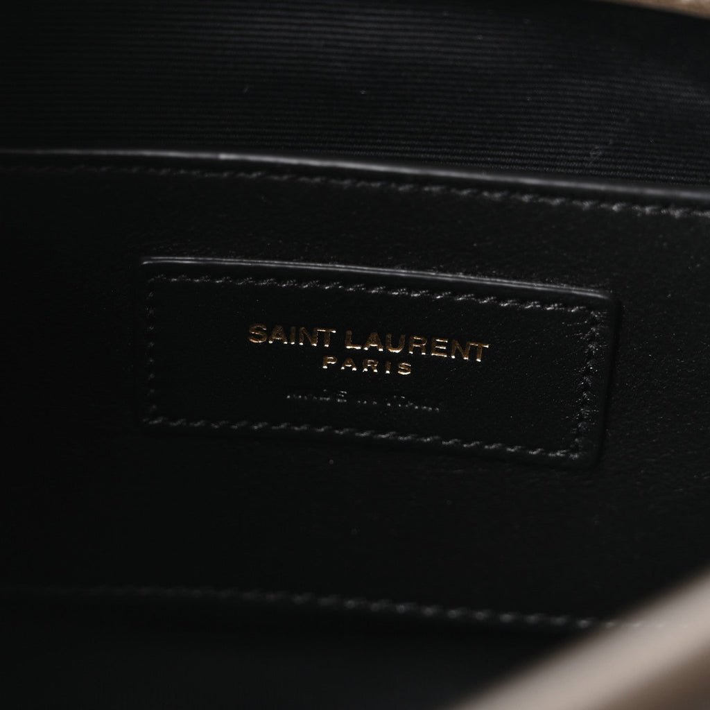 Lambskin Matelasse Monogram Mini Jamie 4.3 Light Musk