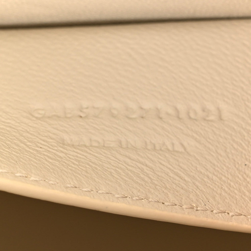 Smooth Calfskin Manhattan Shoulder Bag Crema Soft