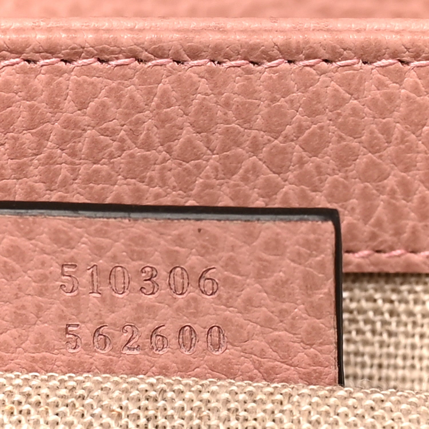 Dollar Calfskin Medium Interlocking G Top Handle Shoulder Bag Soft Pink