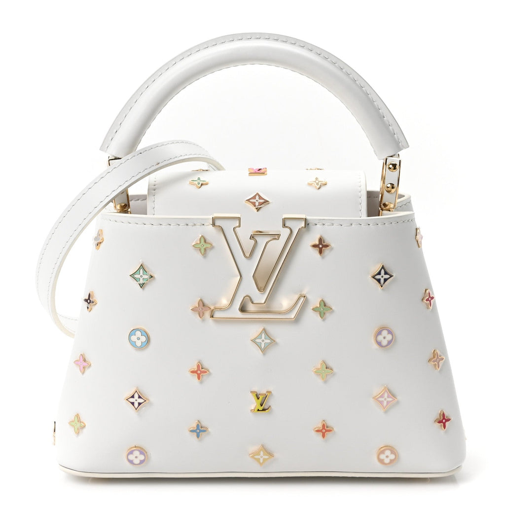 LV X TM Cowhide Mini Capucines Multicolor