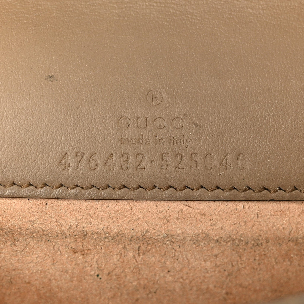 GG Supreme Monogram Super Mini Dionysus Shoulder Bag Taupe