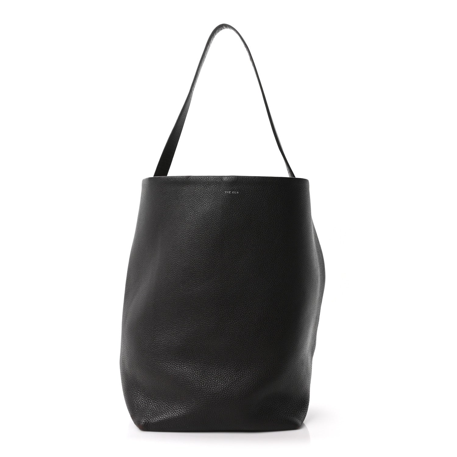 Grained Calfskin Large N/S Park Tote Brown